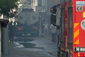 Yaşlı kadın yangından son anda kurtarıldı