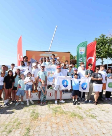 Yelken yarışlarında kupalar sahiplerini buldu