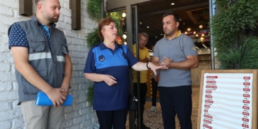 Zabıtadan kafe ve restoranlara fiyat denetimi