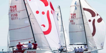 12. TAYK Slam-Eker Olympos Regatta Yelken Yarışları’nda, J/70 sınıfı yarışları tamamladı