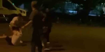 8 kişi sopa ve palayla bir kişi böyle darp etti