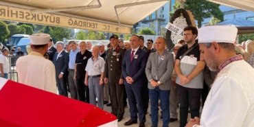 93 yaşındaki tümgeneral son yolculuğuna uğurlandı