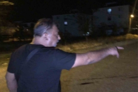 Alkollü sürücü beton büze çarptı, “Burada neden levha yok?” dedi