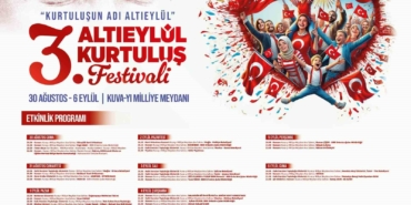 Altıeylül Belediyesi’nden coşku dolu 8 günlük kurtuluş festivali