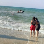 Arnavutköy’de boğulma tehlikesi geçiren çocuk jetski ile kurtarıldı