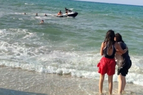 Arnavutköy’de boğulma tehlikesi geçiren çocuk jetski ile kurtarıldı