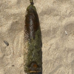 Arnavutköy’de denizde patlamamış havan mermisi bulundu