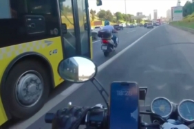 Ataşehir’de İETT şoförü üstüne kırdı, ’Sen katilsin’ diyerek tepki gösterdi