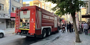 Avcılar’da klima ünitesi patlayan daire kullanılamaz hale geldi