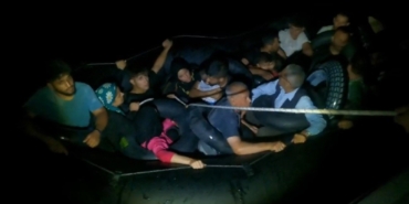 Ayvacık açıklarında 19 kaçak göçmen yakalandı