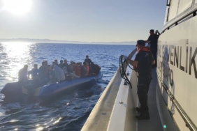 Ayvacık açıklarında 43 kaçak göçmen yakalandı