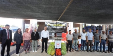 Ayvacık’ta Sera Naylonu Teslim Töreni