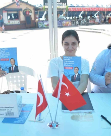 Ayvalık’ta su çilesinde çözüm yakın