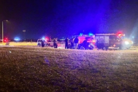 Babaeski’de ters dönen otomobilin sürücüsü yaralandı