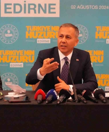 Bakan Yerlikaya: “Edirne göç rotası olmaktan çıktı”
