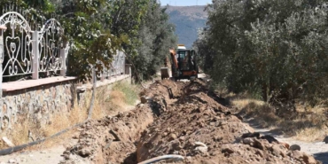 Balıkesir’de, 80 bin zeytin ağacı suyla buluştu