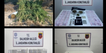 Balıkesir’de kaçakçılık ve uyuşturucu madde suçlarına yönelik operasyon