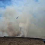 Balıkesir’de otluk alanda çıkan yangın söndürüldü