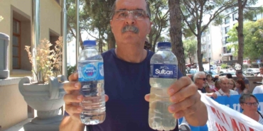 Balıkesir’de su eylemi