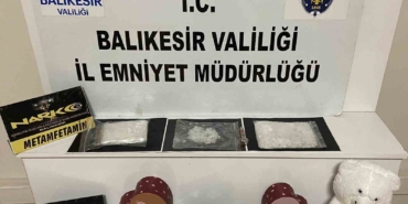 Balıkesir’de uyuşturucu operasyonu: 422 gram metamfetamin ele geçirildi