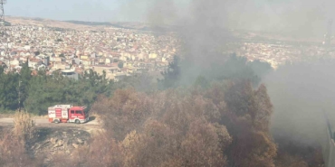 Balıkesir’in Çamlık mevkiinde çıkan arazi yangını söndürüldü