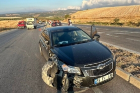 Bandırma-Çanakkale Yolu üzerindeki kaza trafiği aksattı