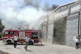 Bandırma Ticaret Borsası’nda yangın