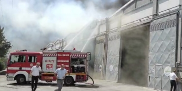 Bandırma Ticaret Borsası’nda yangın