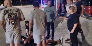 Bandırma’da motosikletten düşen sürücü yaralandı