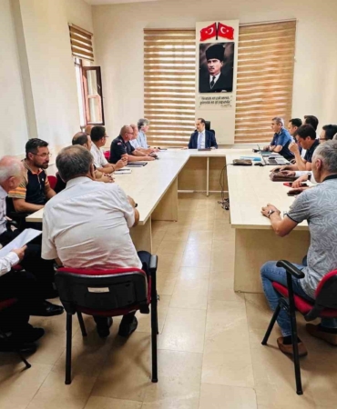 Bandırmaspor’un ilk maçı öncesi güvenlik toplantısı gerçekleştirildi