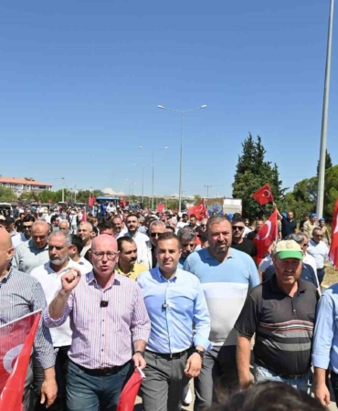 Başkan Akın, domates üreticisinin sesi oldu