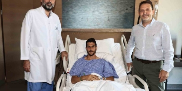 Beşiktaşlı futbolcu Necip Uysal, ameliyat oldu