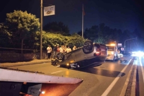 Beykoz’da trafik kazası: 1 yaralı