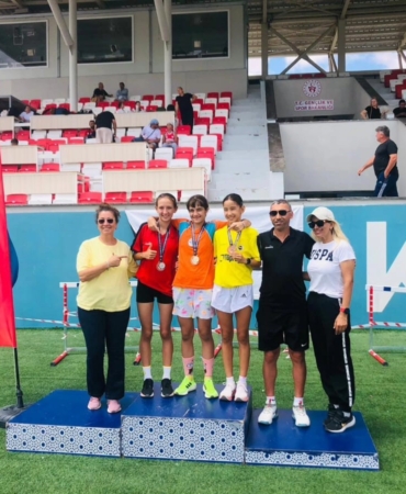 Bilecikli sporcu Ecem Uygun atletizmde Türkiye 2’inciliğine imza attı