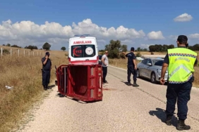Bilecik’te elektrikli bisikletin devrilmesi sonucu 2 kişi yaralandı