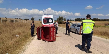 Bilecik’te elektrikli bisikletin devrilmesi sonucu 2 kişi yaralandı