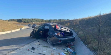 Bilecik’te meydana gelen trafik kazasında 1’i çocuk 4 kişi yaralandı