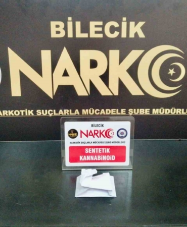 Bilecik’te uyuşturucu operasyonu