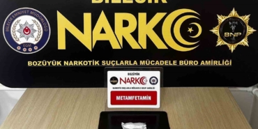 Bilecik’te yakalanan şüphelinin üzerinde uyuşturucu madde ele geçirildi