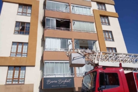 Bozüyük’te bir apartman dairesinde yangın çıktı