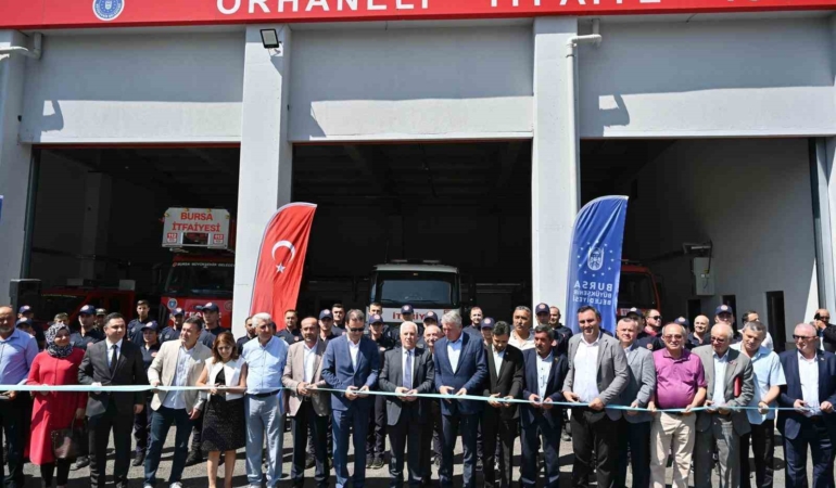 Bursa Büyükşehir’den dağ yöresine yeni itfaiye istasyonu
