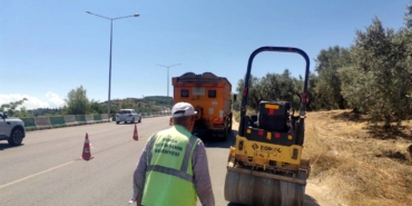 Bursa-Mudanya yolu onarıldı