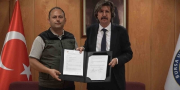Bursa Uludağ Üniversitesi’nde yanan alanların ağaçlandırılması için protokol imzalandı