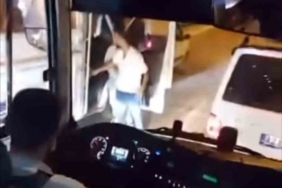 Bursa’da garip kavga...Boş olan trafikte yol için kavga ettiler