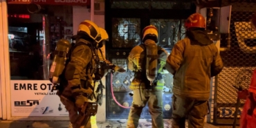 Bursa’da iş merkezinde yangın paniği