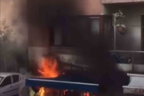 Bursa’da korkutan yangın: Duyarlı vatandaş yangının büyümesini önledi