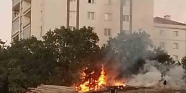 Bursa’da korkutan yangın