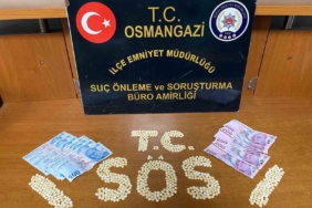 Bursa’da takibe alınan şüpheliden 750 adet sentetik hap ele geçirildi