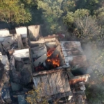 Bursa’da zeytinlik alandaki yangın söndürüldü