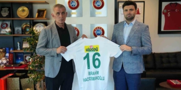 Bursaspor Başkanı Enes Çelik, TFF Başkanı İbrahim Hacıosmanoğlu’nu ziyaret etti